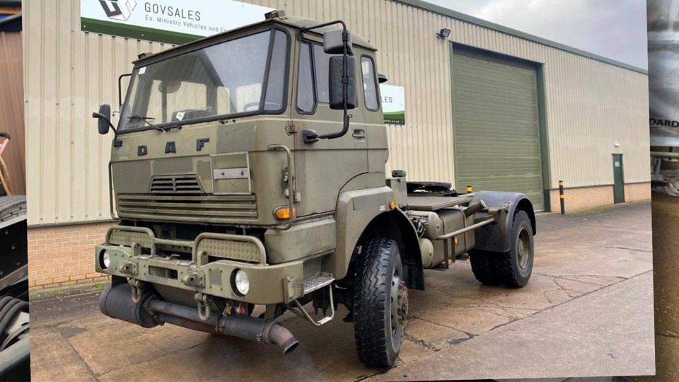 UK Military DAF Tractor Unit