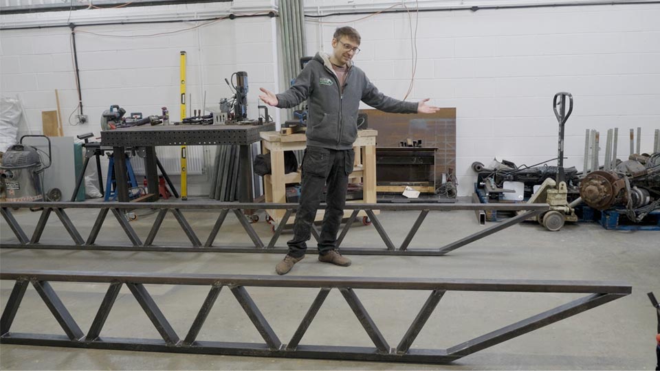 Trailer chassis departure angles