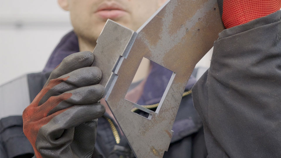 Tab and slot CNC construction method