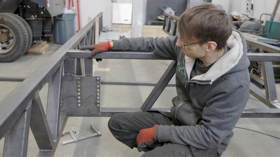 Custom suspension mounting plate