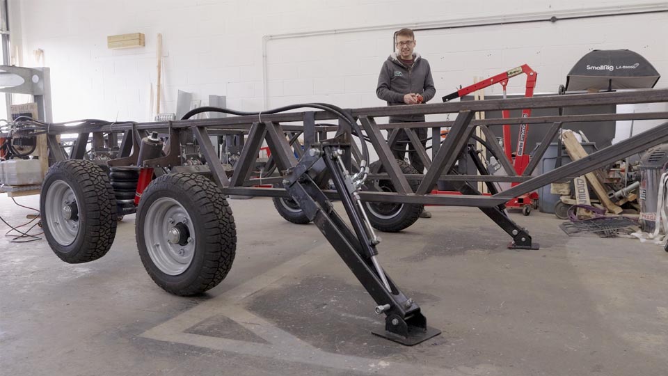 Hydraulics, Horse Legs And Our Quest For A Solid Tiny Home Trailer