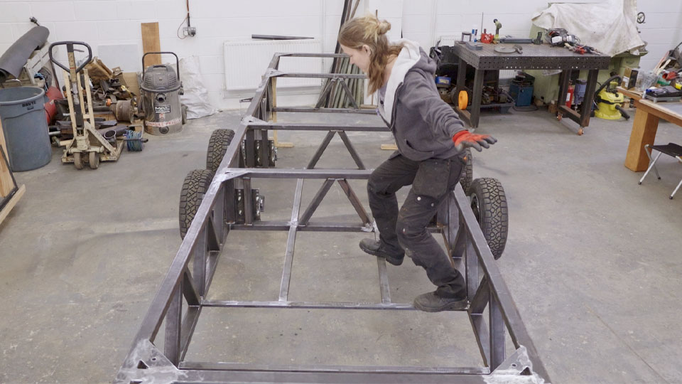 Finally Finishing the Trailer Chassis!