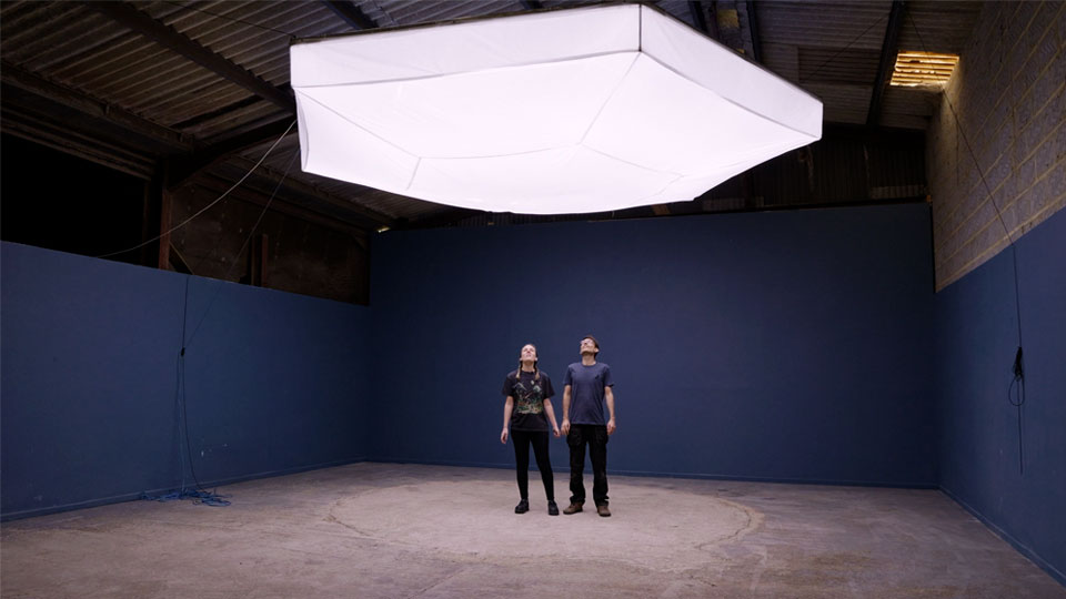 We Built a Five-Metre LED Sun to Light Our Dingy Workshop